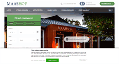 Desktop Screenshot of maashof.com