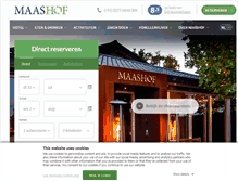 Tablet Screenshot of maashof.com